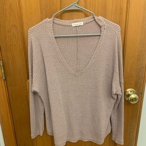 socialte waffle long sleeve for women